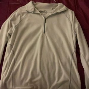 White sierra zip up jacket